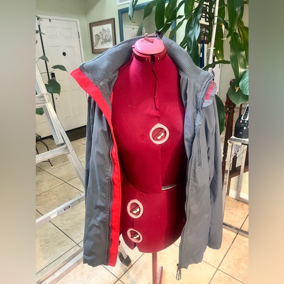 SUPERDRY Jacket Men's - Gray Professional The Windhiker Japan - Picture 6 of 7